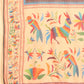 Hiral Fashion Brown Paithani Cotton Blend Floral Digital Printed Saree | Swadesiicart