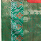Red Banarasi Silk Woven Zari Design Checked Saree with Unstitched Blouse - Hiral Fashion | Swadesiicart