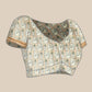 Green Art Silk Printed Embellished Saree with Unstitched Blouse - Hiral Fashion | Swadesiicart