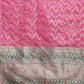 Pink Silk Blend Woven Zari Design Abstract Saree with Unstitched Blouse - Hiral Fashion | Swadesiicart