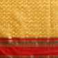 Yellow Silk Blend Woven Zari Design Abstract Saree with Unstitched Blouse - Hiral Fashion | Swadesiicart