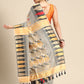 Gray Pure Cotton Woven Zari Design Floral Saree with Unstitched Blouse - Hiral Fashion | Swadesiicart