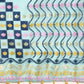 Turquoise Pure Cotton Woven Zari Design Geomatric Saree with Unstitched Blouse - Hiral Fashion | Swadesiicart