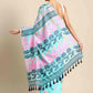 Turquoise Pure Cotton Woven Zari Design Paisley Saree with Unstitched Blouse - Hiral Fashion | Swadesiicart