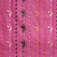 Magenta Pure Cotton Woven Zari Design Floral Saree with Unstitched Blouse - Hiral Fashion | Swadesiicart