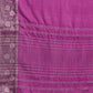 Purple Pure Viscose Chinon Zari Woven Solid Saree with Unstitched Blouse - Hiral Fashion | Swadesiicart