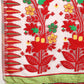 Off White Pure Cotton Woven Zari Design Floral Saree with Unstitched Blouse - Hiral Fashion | Swadesiicart