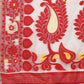 Off White Pure Cotton Woven Zari Design Floral Saree with Unstitched Blouse - Hiral Fashion | Swadesiicart