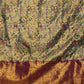 Green Pure Silk Woven Zari Design Floral Saree with Unstitched Blouse - Hiral Fashion | Swadesiicart