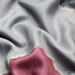 Dark Gray Silk Blend Printed Abstract Saree with Unstitched Blouse - Hiral Fashion | Swadesiicart