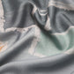 Multicolor Silk Blend Printed Abstract Saree with Unstitched Blouse - Hiral Fashion | Swadesiicart
