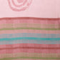 Peach Silk Blend Printed Abstract Saree with Unstitched Blouse - Hiral Fashion | Swadesiicart