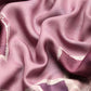 Pink Silk Blend Printed Abstract Saree with Unstitched Blouse - Hiral Fashion | Swadesiicart