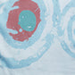 Sky Blue Silk Blend Printed Abstract Saree with Unstitched Blouse - Hiral Fashion | Swadesiicart