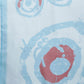 Sky Blue Silk Blend Printed Abstract Saree with Unstitched Blouse - Hiral Fashion | Swadesiicart