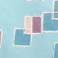 Turquoise Silk Blend Printed Abstract Saree with Unstitched Blouse - Hiral Fashion | Swadesiicart
