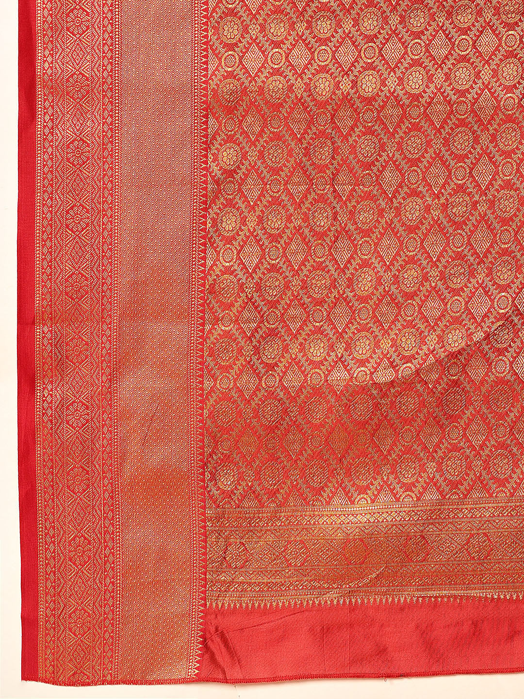 Hiral Fashion Blue Kanjeevaram Silk Woven Design Saree | Swadesiicart