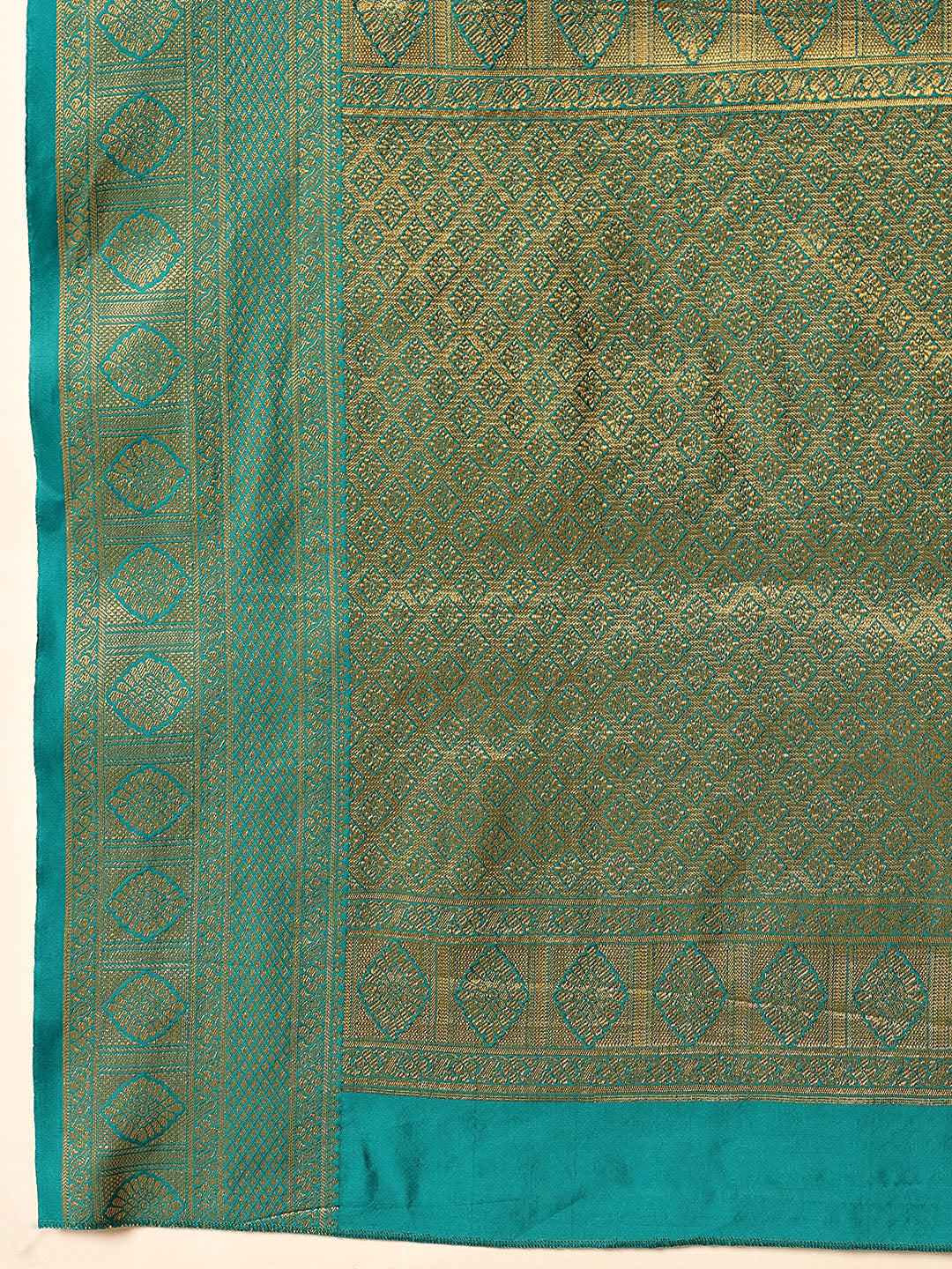 Hiral Fashion Red Kanjeevaram Silk Woven Design Saree | Swadesiicart