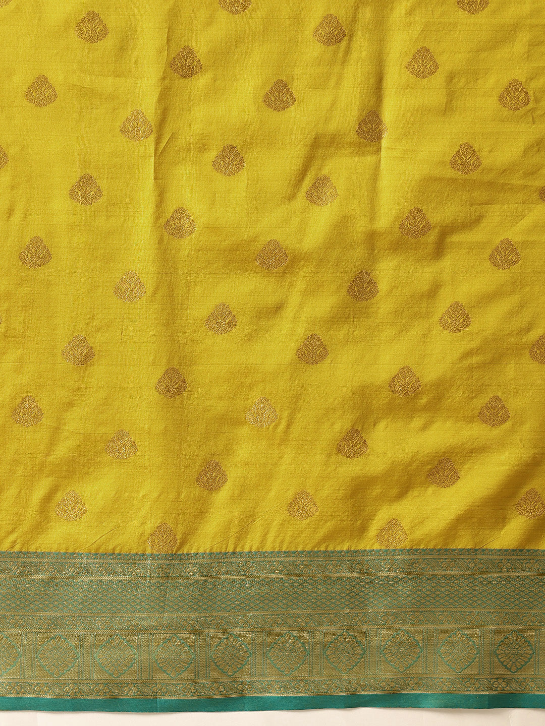 Hiral Fashion Yellow Kanjeevaram Silk Woven Design Saree | Swadesiicart