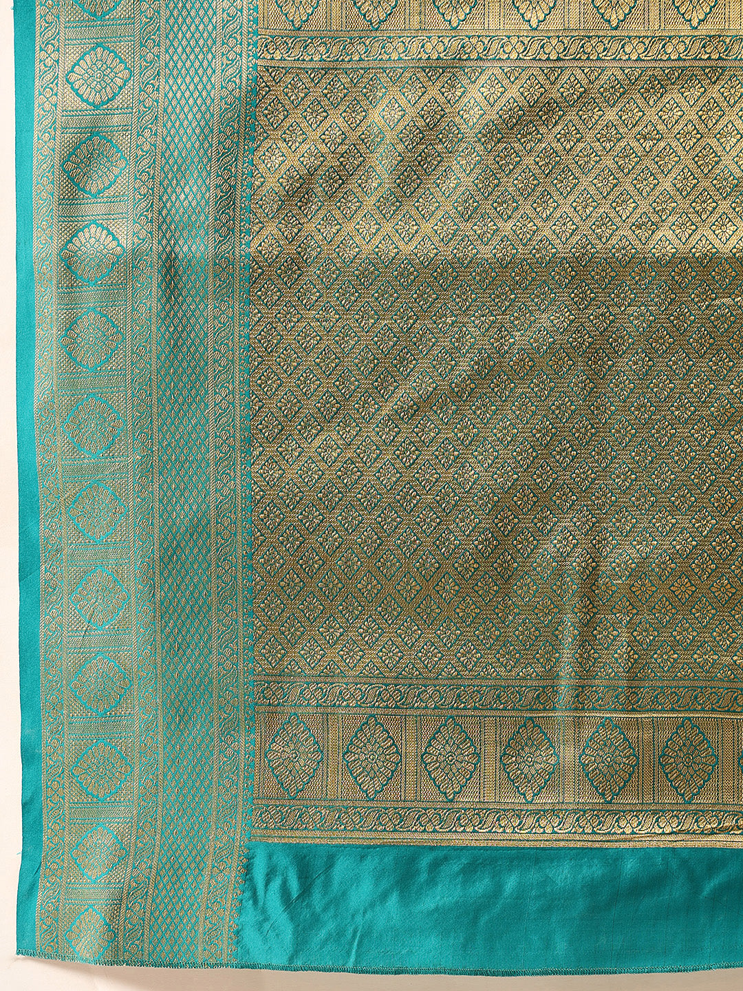Hiral Fashion Yellow Kanjeevaram Silk Woven Design Saree | Swadesiicart