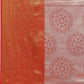 Pink Brocade Woven Zari Design Floral Saree with Unstitched Blouse - Hiral Fashion | Swadesiicart
