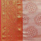Red Brocade Woven Zari Design Floral Saree with Unstitched Blouse - Hiral Fashion | Swadesiicart