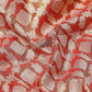 Red Brocade Woven Zari Design Floral Saree with Unstitched Blouse - Hiral Fashion | Swadesiicart