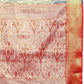 Turquoise Brocade Woven Zari Design Floral Saree with Unstitched Blouse - Hiral Fashion | Swadesiicart