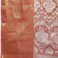 Green Silk Blend Woven Zari Design Striped Saree with Unstitched Blouse - Hiral Fashion | Swadesiicart