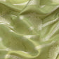 Green Silk Blend Woven Zari Design Striped Saree with Unstitched Blouse - Hiral Fashion | Swadesiicart