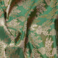 Green Art Silk Woven Zari Design Floral Saree with Unstitched Blouse - Hiral Fashion | Swadesiicart