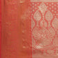 Turquoise Art Silk Woven Zari Design Floral Saree with Unstitched Blouse - Hiral Fashion | Swadesiicart