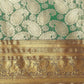 Turquoise Art Silk Woven Zari Design Floral Saree with Unstitched Blouse - Hiral Fashion | Swadesiicart