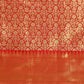Red Brocade Woven Zari Design Ethnic Motifs Saree with Unstitched Blouse - Hiral Fashion | Swadesiicart