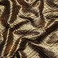 Black Brocade Woven Zari Design Striped Saree with Unstitched Blouse - Hiral Fashion | Swadesiicart