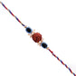 trueBrowns X Voylla Evil Eye Beaded Rakhi Embellished With Rudraksha | Swadesiicart
