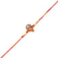 trueBrowns X Voylla Deity Inspired CZ Embellished Ganpati Rakhi | Swadesiicart