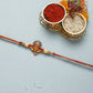 trueBrowns X Voylla Deity Inspired CZ Embellished Ganpati Rakhi | Swadesiicart