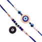 trueBrowns X Voylla Set of 2 Evil Eye Motif Rakhis | Swadesiicart