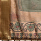 Multicolor Cotton Blend Printed Kalamkari Saree with Unstitched Blouse - Hiral Fashion | Swadesiicart