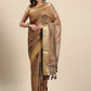 Multicolor Cotton Blend Printed Kalamkari Saree with Unstitched Blouse - Hiral Fashion | Swadesiicart