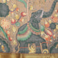 Multicolor Cotton Blend Printed Kalamkari Saree with Unstitched Blouse - Hiral Fashion | Swadesiicart