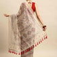 Multicolor Cotton Blend Printed Kalamkari Saree with Unstitched Blouse - Hiral Fashion | Swadesiicart