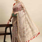Multicolor Cotton Blend Printed Kalamkari Saree with Unstitched Blouse - Hiral Fashion | Swadesiicart
