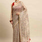 Multicolor Cotton Blend Printed Kalamkari Saree with Unstitched Blouse - Hiral Fashion | Swadesiicart