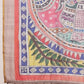 Purple Cotton Blend Printed Madhubani Saree with Unstitched Blouse - Hiral Fashion | Swadesiicart