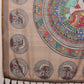 Beige Cotton Blend Printed Madhubani Saree with Unstitched Blouse - Hiral Fashion | Swadesiicart