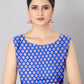 Red Silk Blend Woven Zari Design Abstract Saree with Unstitched Blouse - Hiral Fashion | Swadesiicart
