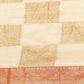 Beige Jute Silk Embellished Geomatric Saree with Unstitched Blouse - Hiral Fashion | Swadesiicart