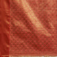 Beige Tusser Silk Woven Zari Design Floral Saree with Unstitched Blouse - Hiral Fashion | Swadesiicart